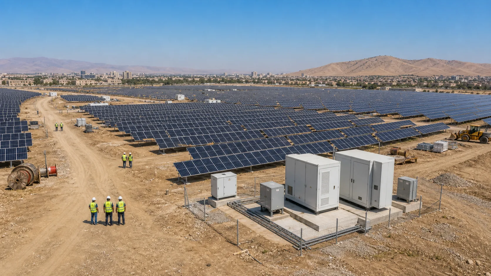 10 MW solar power plant project in Erbil